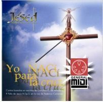 midi del tema YO NACI PARA LA CRUZ  del grupo JESED católico con linea melódica