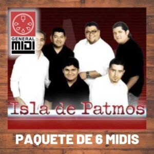 PACK DE 6 MIDIS DEL GRUPAZO LA ISLA DE PATMOS de sus exitos más reconocidos