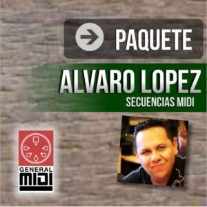 PAQ de 10 midis de ALVARO LOPEZ de sus Exitos - Secuencias MIDI