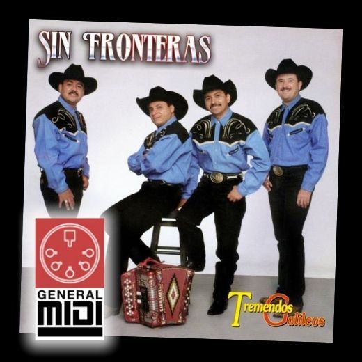 midi del tema LE CANTO CON EL CORAZON del grupo Los tremendos Galileos (de sus exitos) con linea melodica