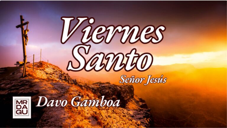 El pastor Gamboa produce un canto para semana santa (Viernes Santo) tienes que escucharlo!