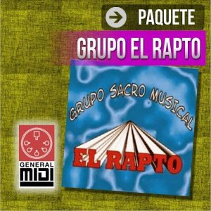 PACK DE 5 MIDIS del grupo EL RAPTO de algunos de sus exitos (ver detalle)