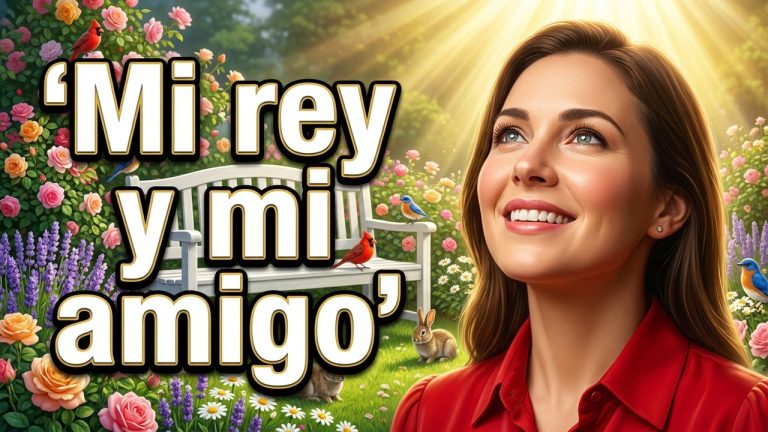 Mi rey y mi amigo – Jesus es mi rey Soberano – Precioso canto por Gladys Beat  – Incluye la pista
